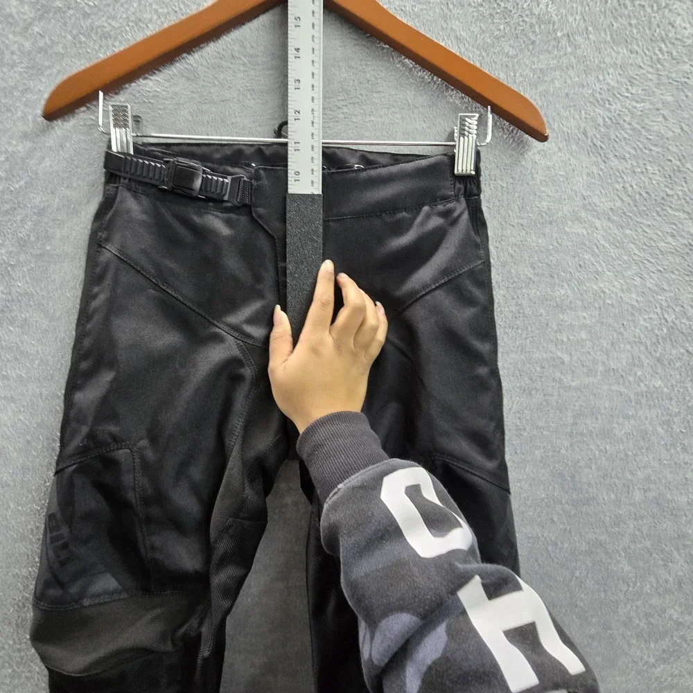 BILT Boys Motocross Pants 24Y Black VELOCITY PANT Buckle 19